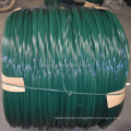 Hot selling black green white colored wire/ PVC coated 3.2mm iron wire binding wire